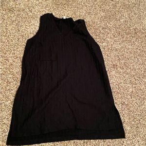 White birch black tank